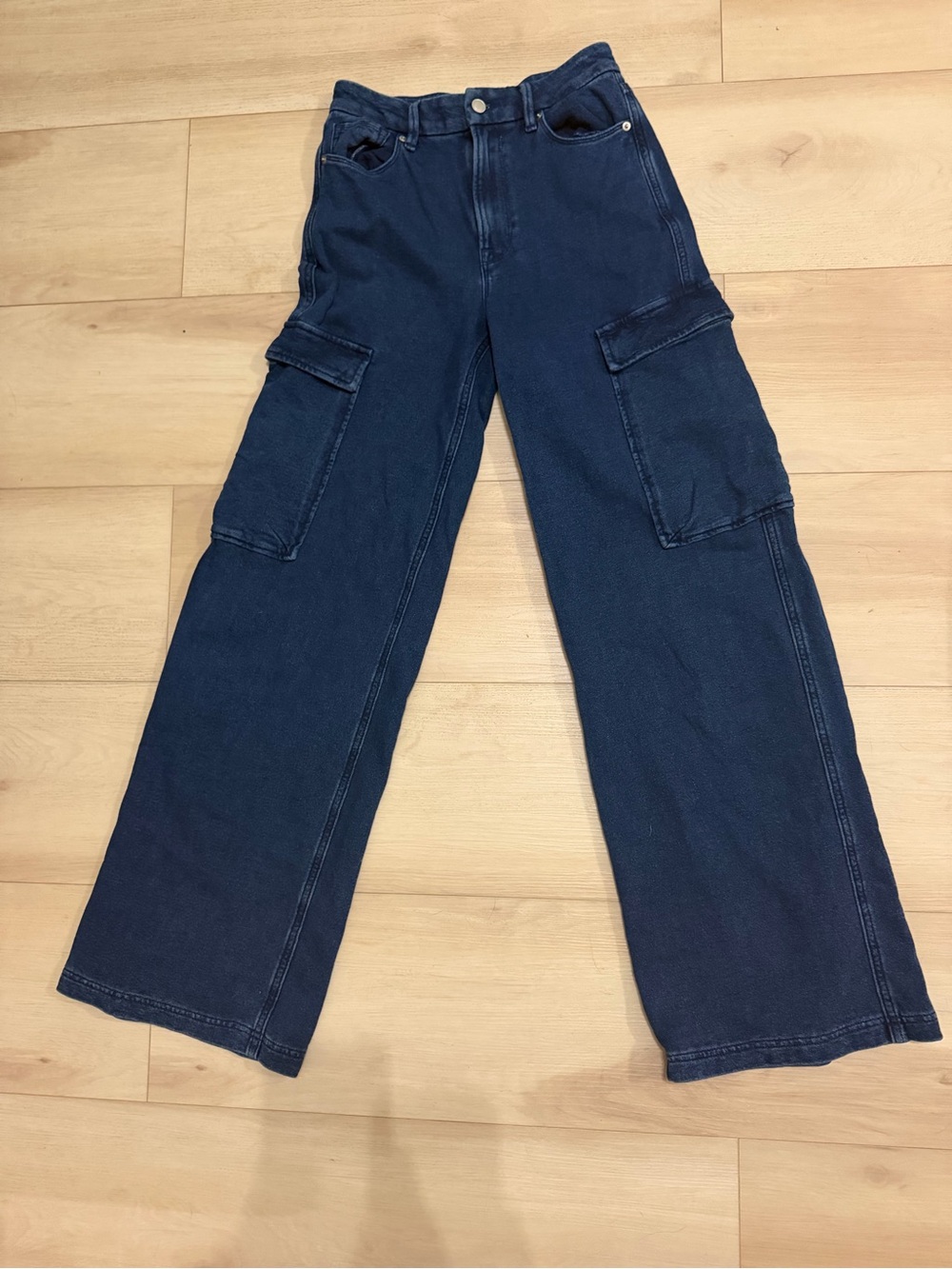 Good American wide leg jeans size 27